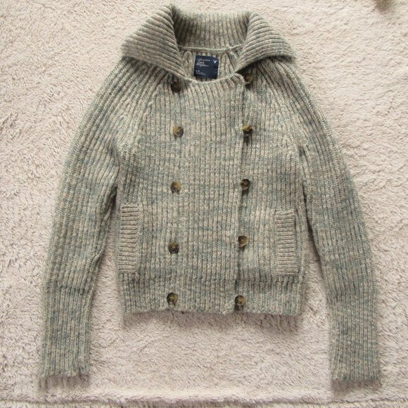 Americal Eagle chunky soft ribbed cardigan - Picture 5 of 7